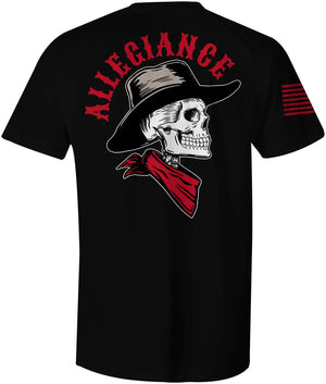 Cowboy Graphic Tee - Black - Back