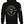 Back view of Allegiance Beret Hoodie with skull in military beret design