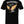 Black Wheelin' Tee featuring large flaming tire burnout graphic with bold wings and 'Live Life Fast' text.